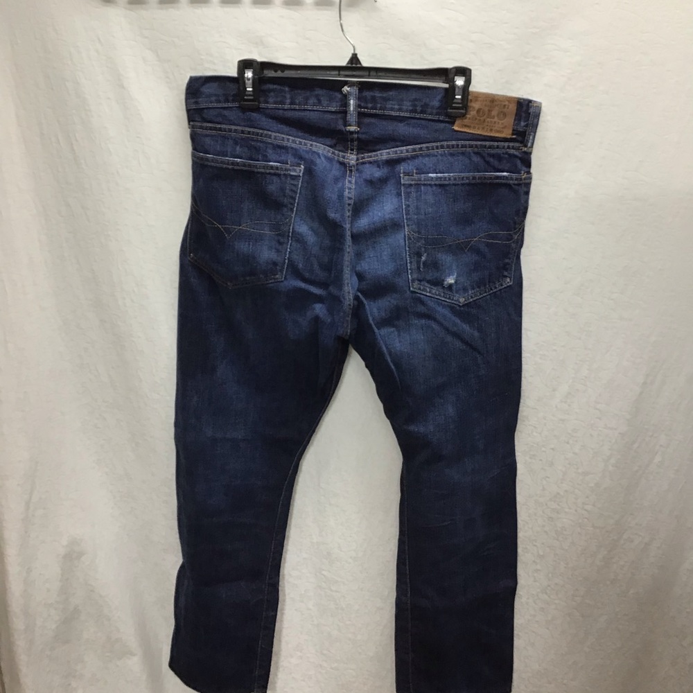 36 x 30 Polo Ralph Lauren button fly slim jeans - Picture 5 of 10